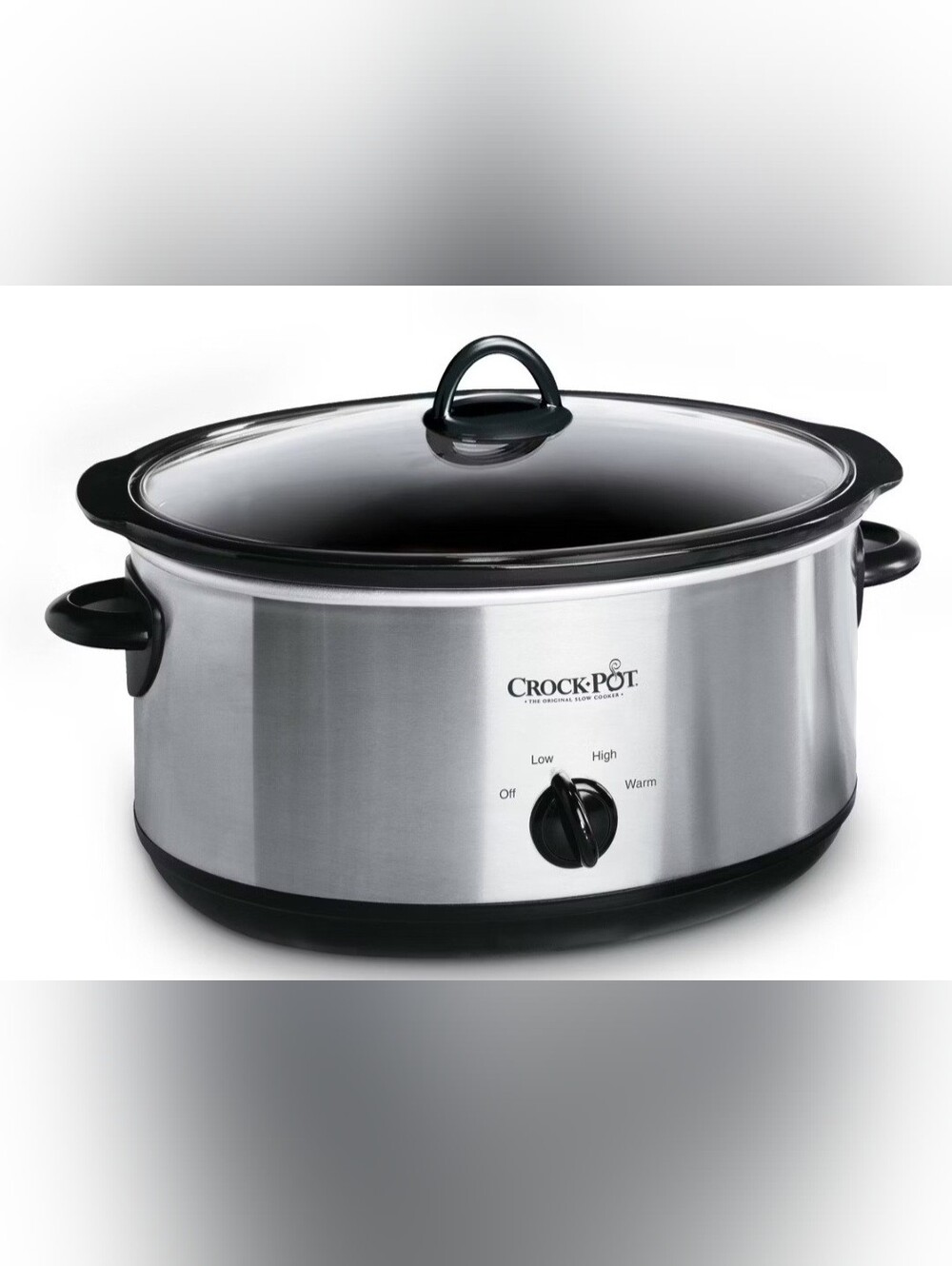 6 QT Crockpot Slow Cooker